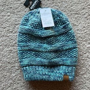 Sonoma blue knit cap. One size. NWT